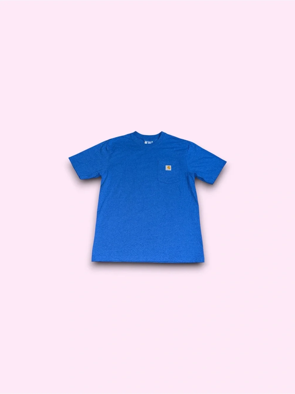 Carhartt loose fit blue pocket tee shirt men’s medium